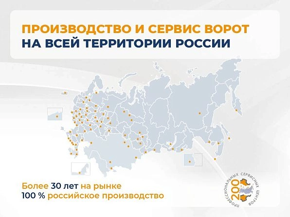 Cекционные ворота 2500х2200 мм белые DoorHan RSD02, ryazan.doorhan.ru